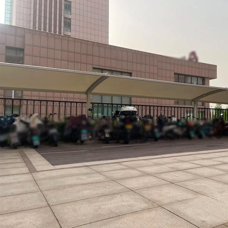 都江堰市膜结构电动车棚